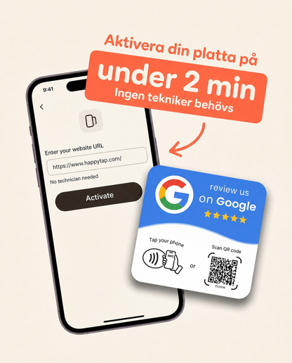 HappyTap Review Plate